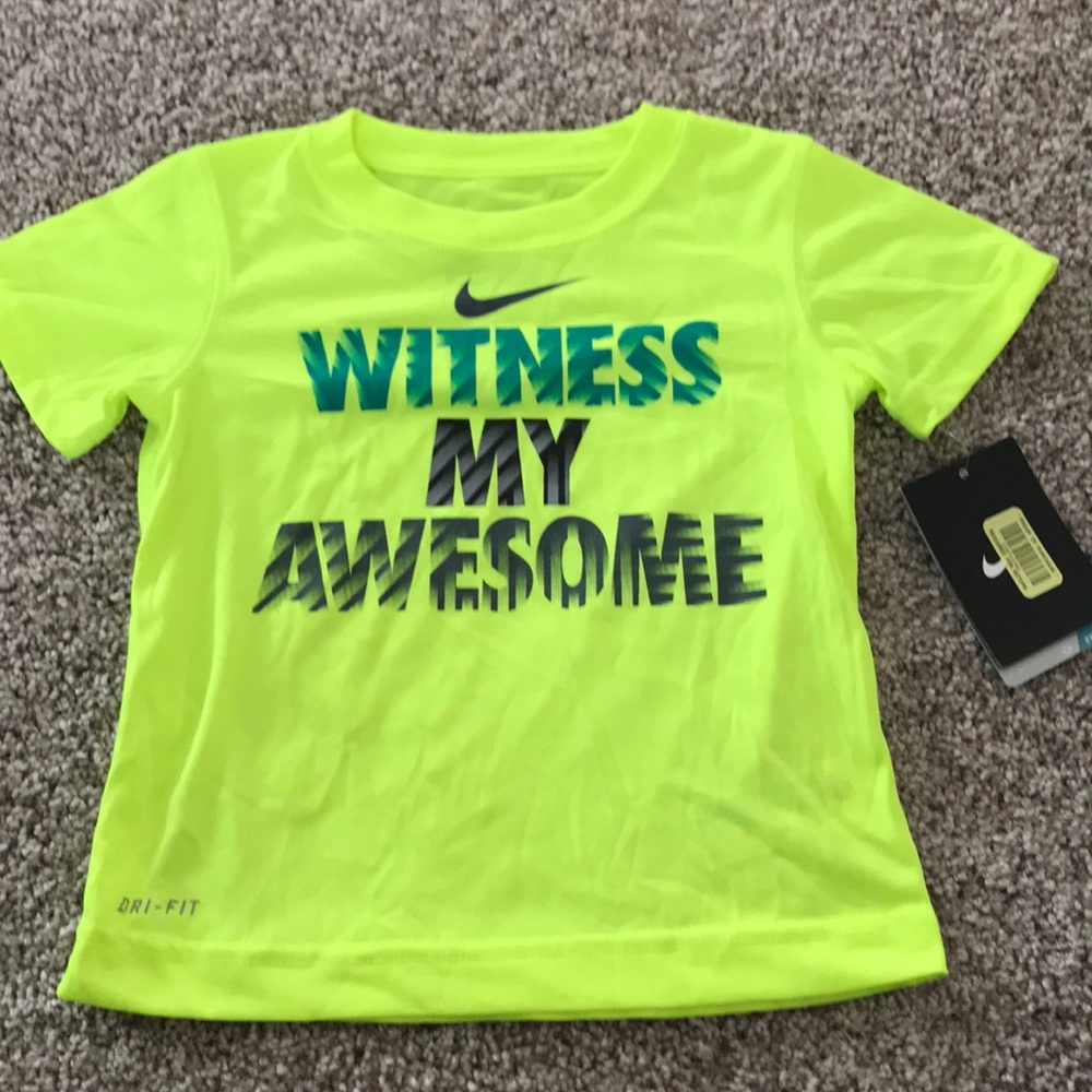 New with tags on Nike 3T shirt